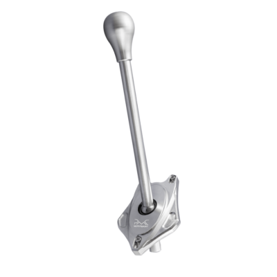 Short Shifter – BMW E81, E82, E87, E90, E91, E92, E93 Schaltwegverkürzung silbernem Schaltknauf