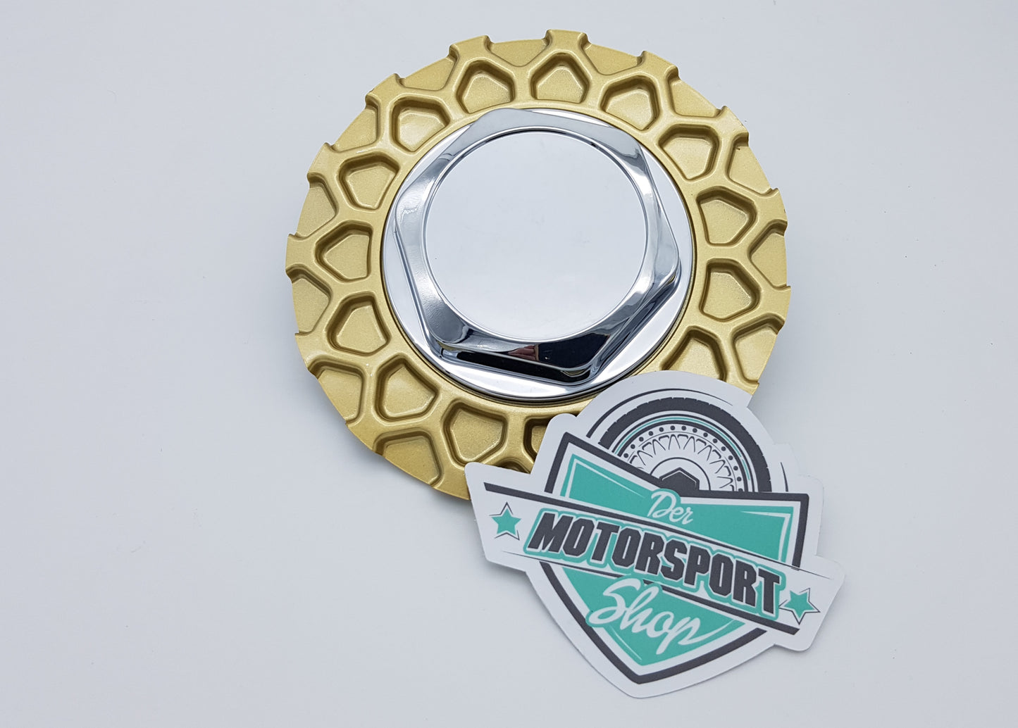Felgendeckel / Wabendeckel – Gold GTP 040 17" Alufelge