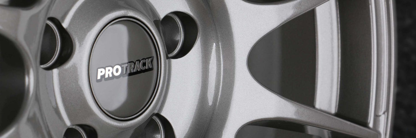 ProTrack ONE Alufelge – 7×15 Zoll | 4×100 / 4×108 / 5×120 – Anthrazit | nur ca. 6,5 kg