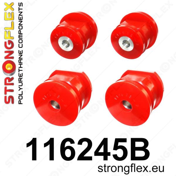 Strongflex PU Tonnenlager Hinterachsträger Mercedes-Benz W201 W124 R129 190E W202 W208 R170 - 116245B