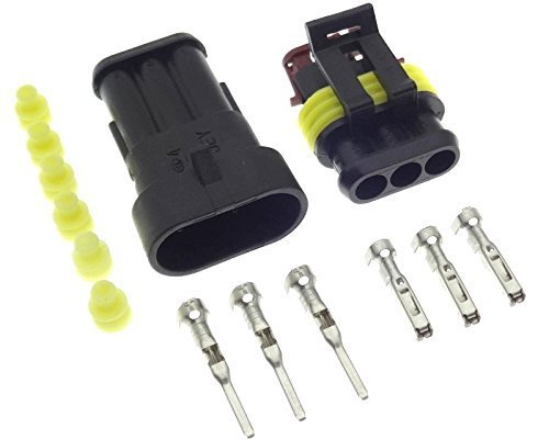 AMP Superseal 3-polig – Wasserdichter Steckverbinder für Motorsport & Sensorik