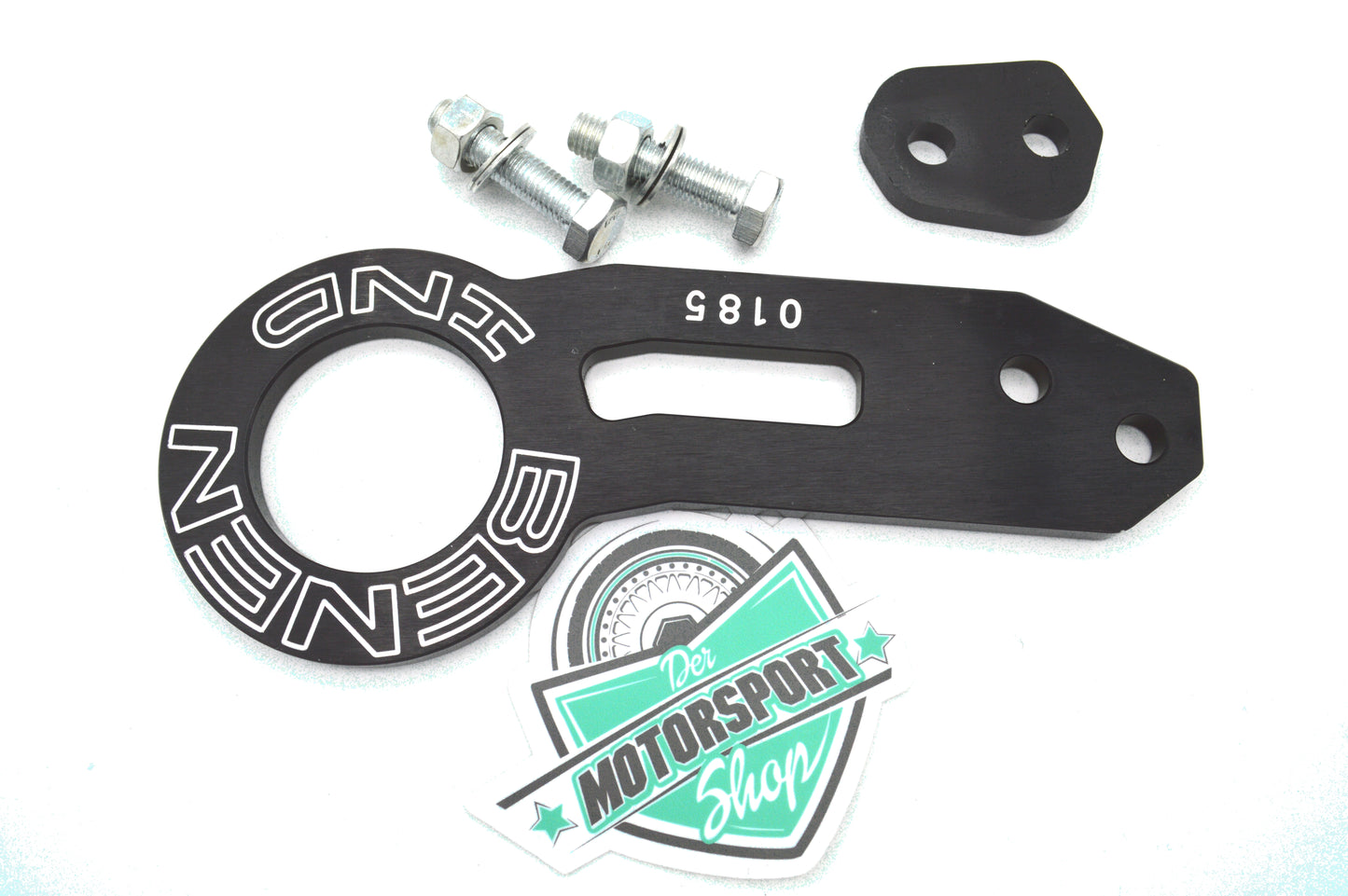 Aluminium Tow Hook eloxiert & gebogen