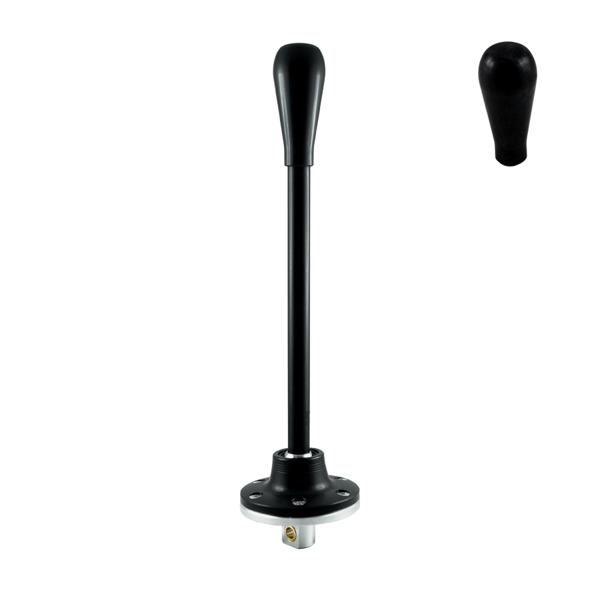 Short Shifter – BMW E36, E36 M3, Z3 | Schaltwegverkürzung, schwarz eloxiert (lang, 430 mm)