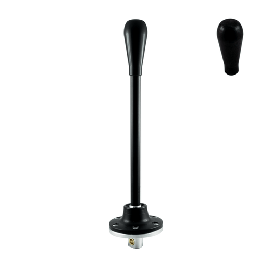 Short Shifter – BMW E36, E36 M3, Z3 | Schaltwegverkürzung, schwarz eloxiert (lang, 430 mm)