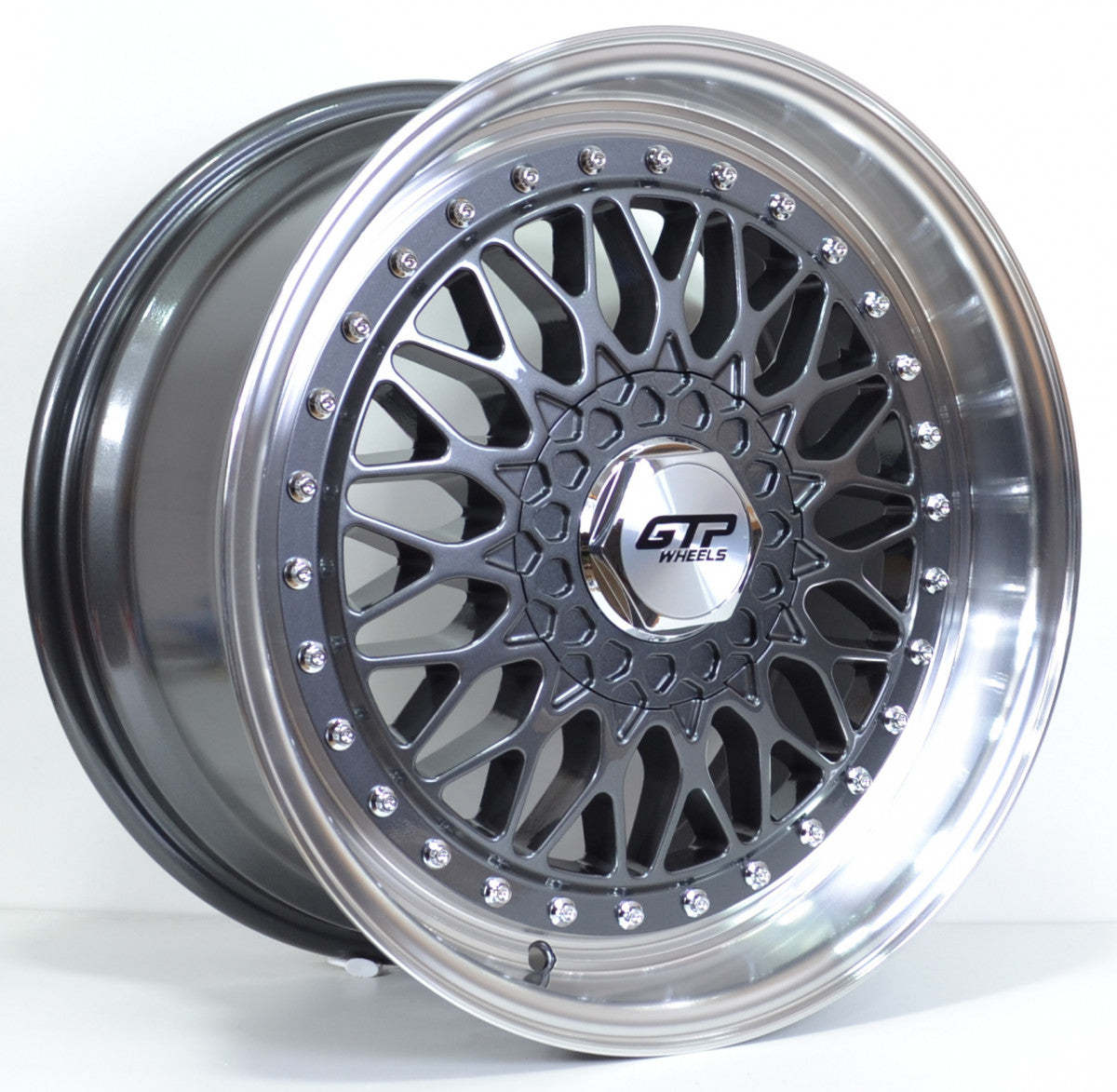 GTP 072 Alufelgen – 17 Zoll | 7,5×17 & 8,5×17 | 4×100 & 4×108 | Gunmetal / Titanium