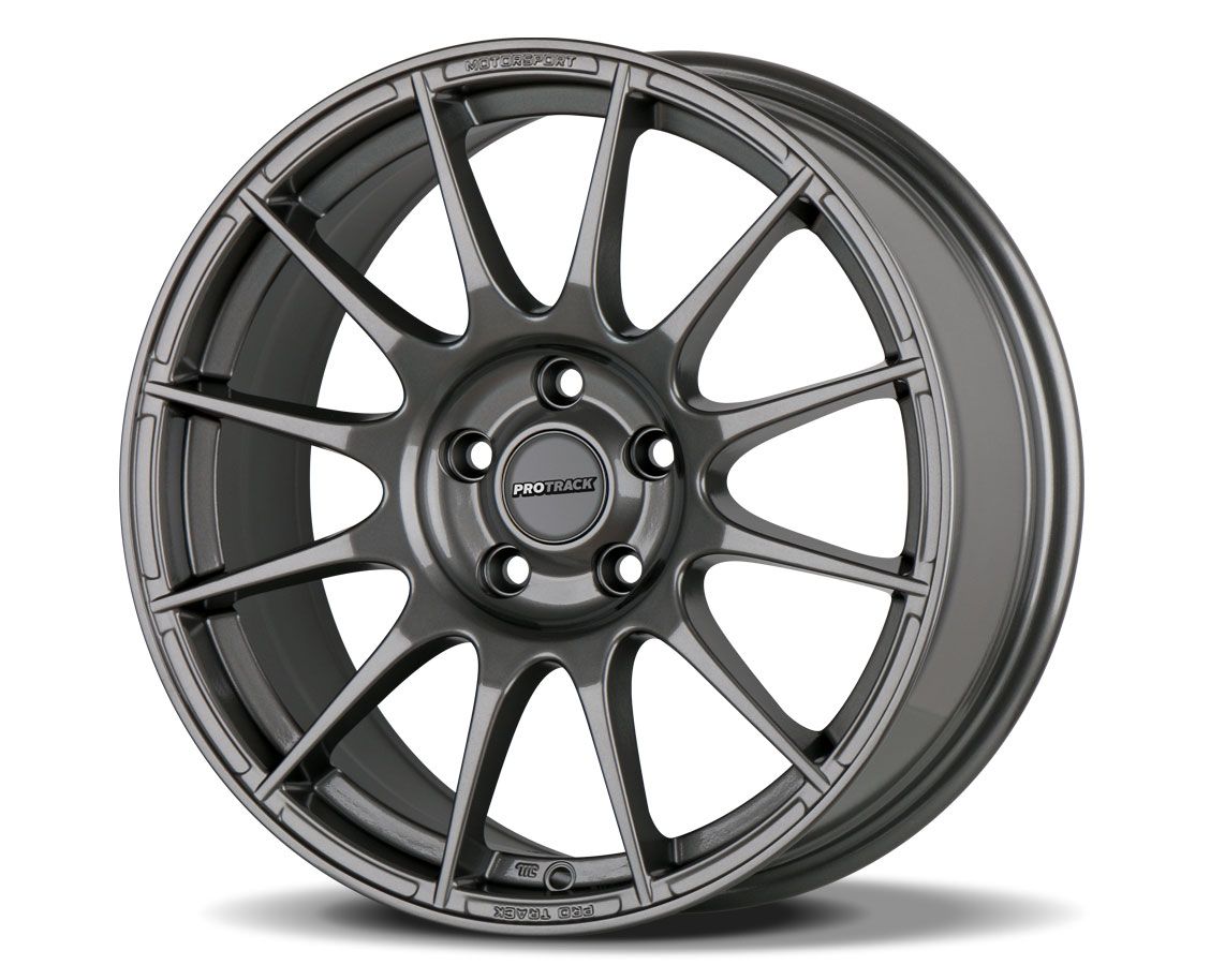 ProTrack ONE Alufelge – 7×15 Zoll | 4×100 / 4×108 / 5×120 – Anthrazit | nur ca. 6,5 kg