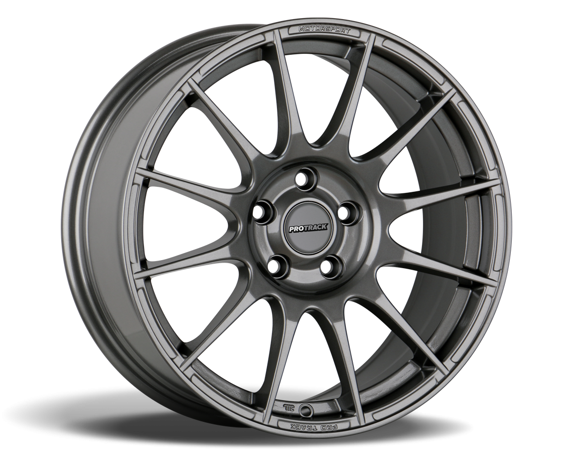 ProTrack ONE Alufelge – 7×15 Zoll | 4×100 / 4×108 / 5×120 – Anthrazit | nur ca. 6,5 kg