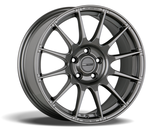 ProTrack ONE Alufelge – 7×15 Zoll | 4×100 / 4×108 / 5×120 – Anthrazit | nur ca. 6,5 kg