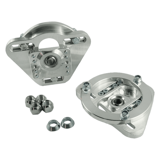 Aluminium Unibal-Domlager – Sturz & Nachlauf einstellbar für BMW E46 / E31 / E39 / E60 / E63 / E64 / E85 / E86 (Vorderachse)