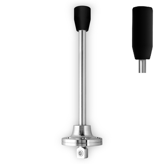 Short Shifter – BMW E30, E34, E46 | Schaltwegverkürzung, schwarz/ weiß eloxiert lang