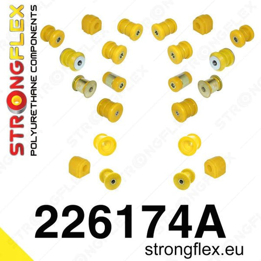 Strongflex PU Buchsensatz SPORT – Audi, VW, Seat, Skoda (226174A)