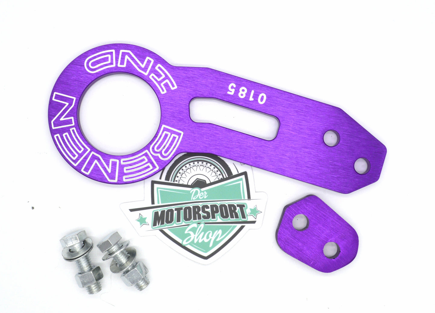 Aluminium Tow Hook eloxiert & gebogen